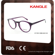 Hot Sale Acetate safe eyeglasses frame with certificate